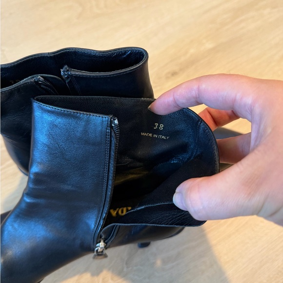 Prada Leather Ankle Boots - Picture 7 of 7
